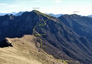 06 Tracciato visto dal Pizzo  Baciamorti (foto archivio)